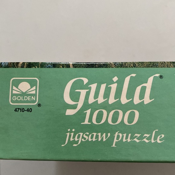 Golden Guild 1000pc puzzle Bellingrath gardens Alabama vintage 80’s park SEALED - Picture 4 of 5